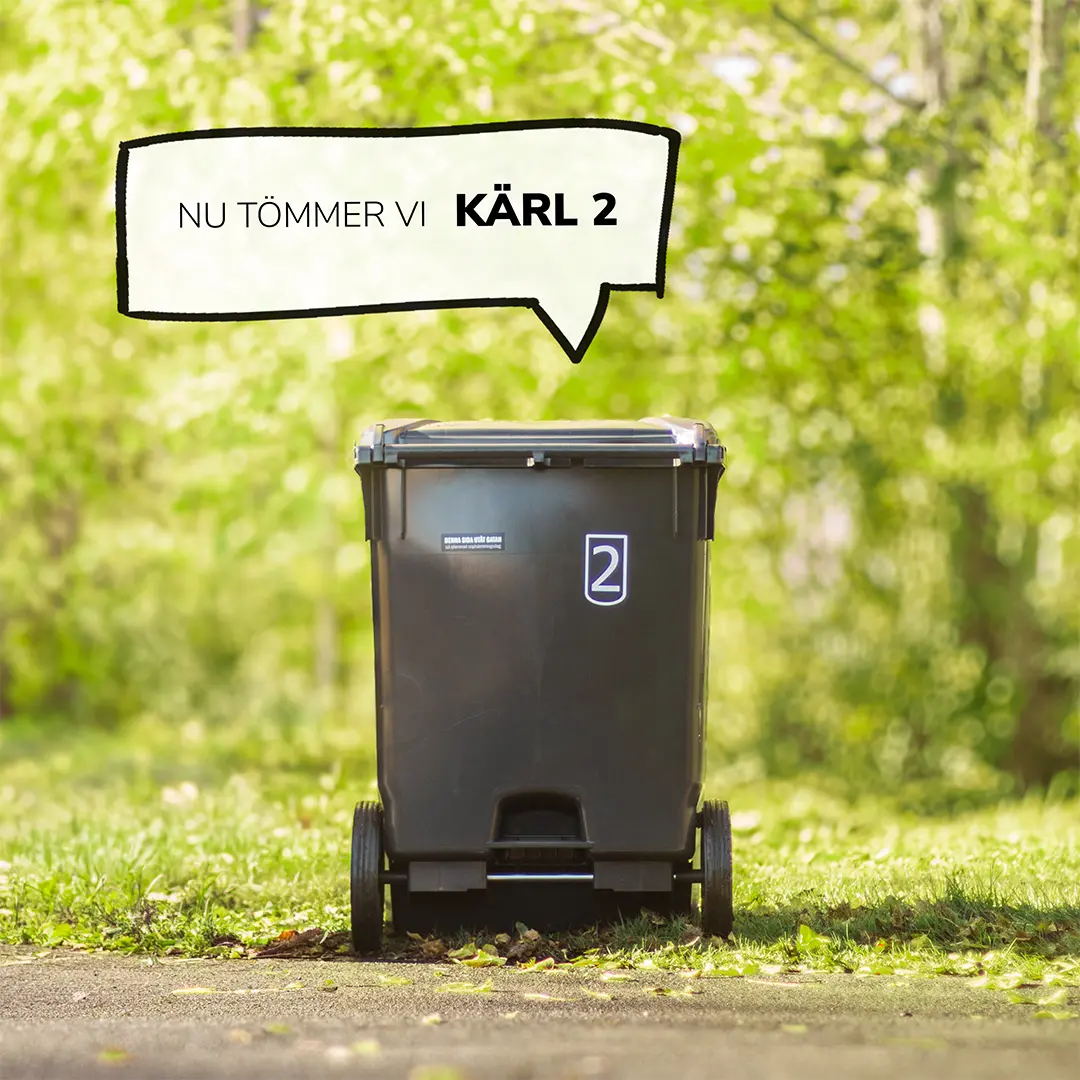 Dekorationsbild för Nu börjar vi tömma kärl 2