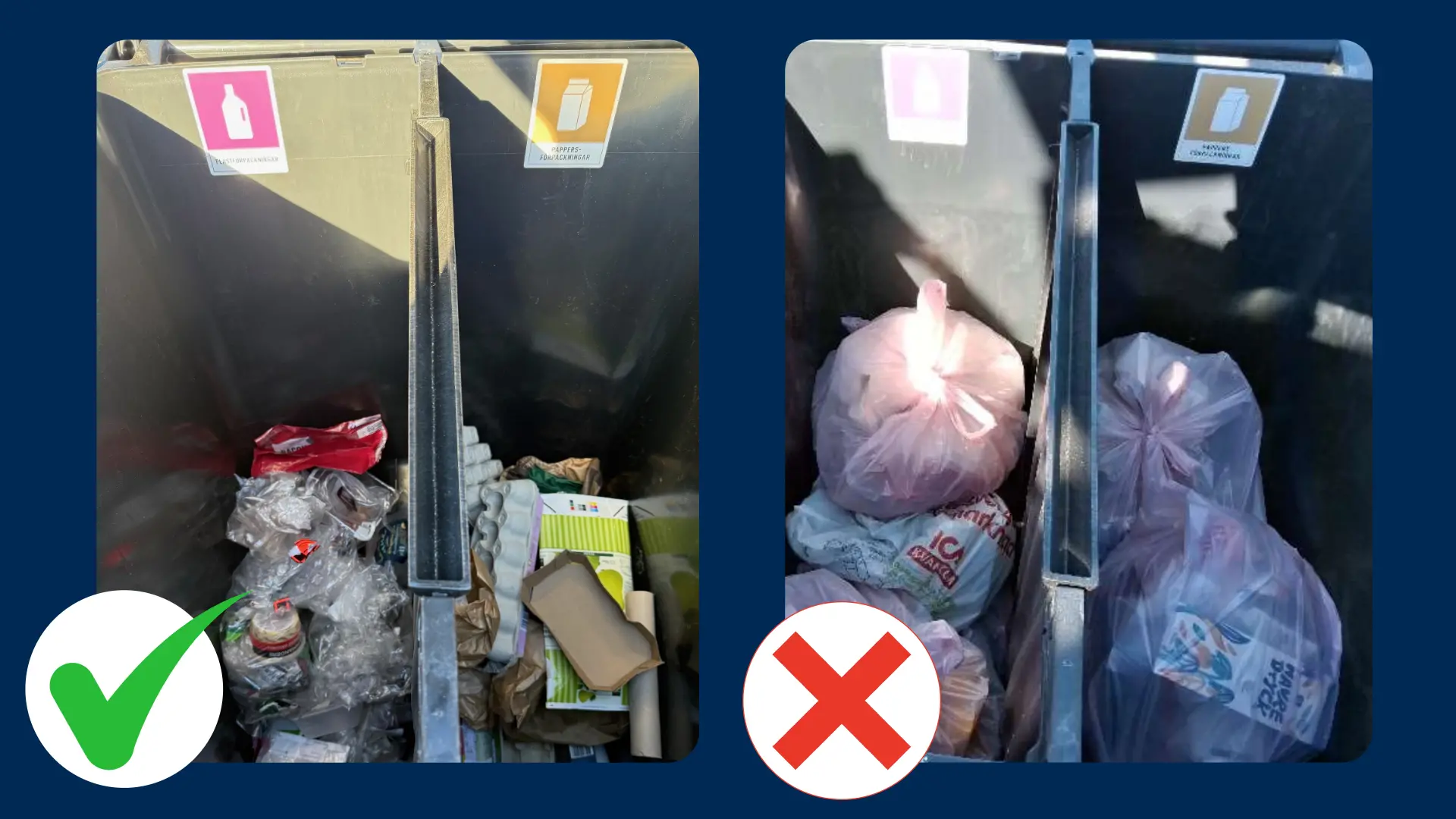 Dekorationsbild för Så sorterar du rätt i kärl 2