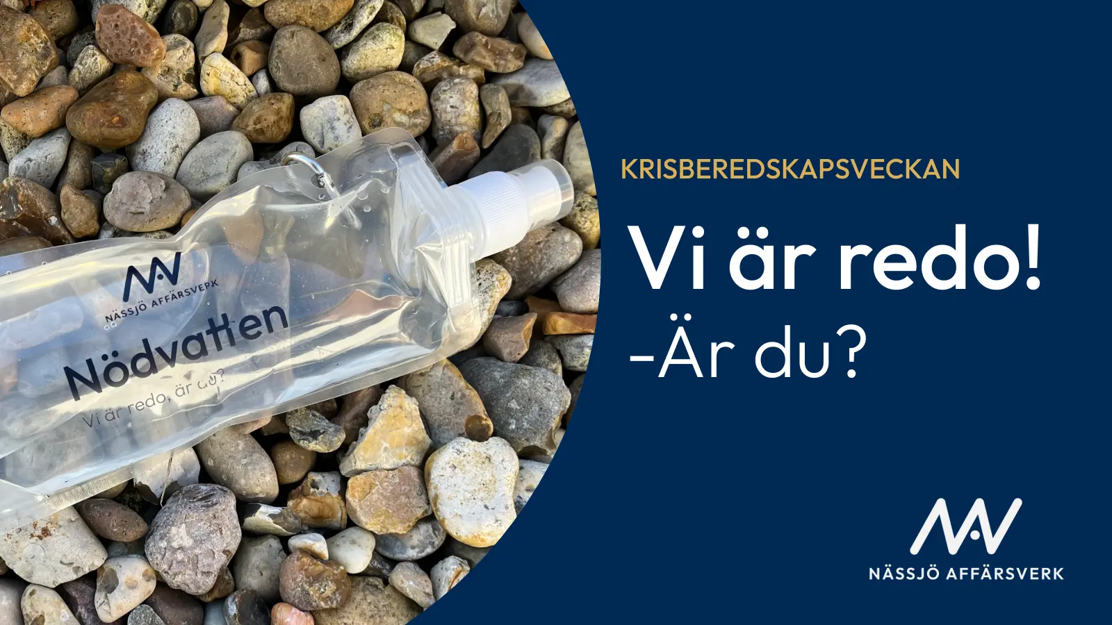 Dekorationsbild för Beredskapsveckan - vi är redo!